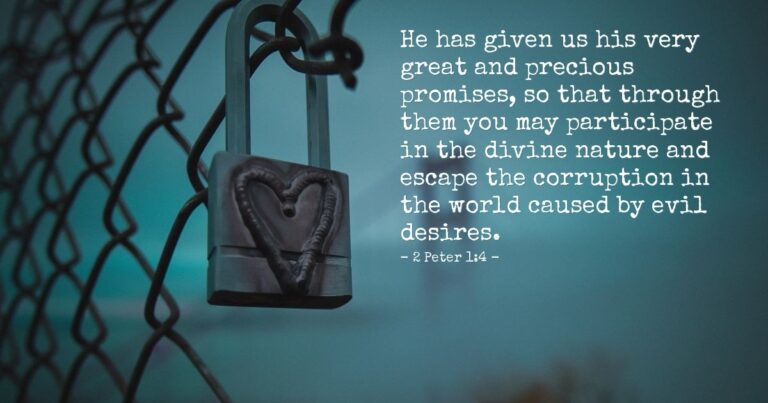 Today's Verse – 2 Peter 1:4 Today's Verse - 2 Peter 1:4