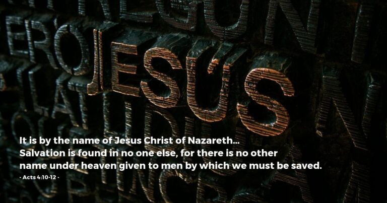Today's Verse – Acts 4:10-12 Today's Verse - Acts 4:10-12