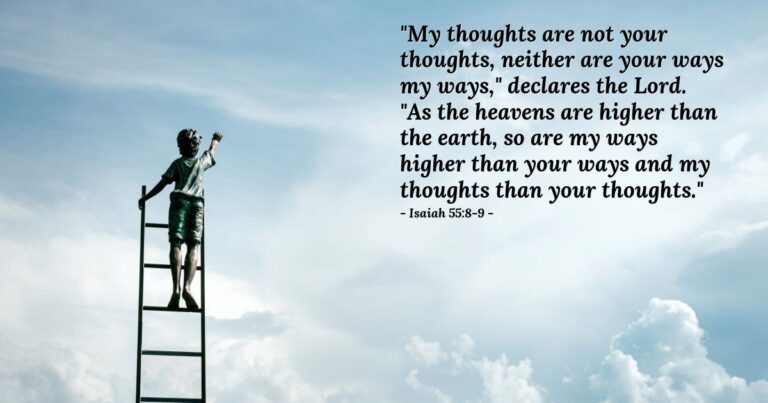 Today's Verse – Isaiah 55:8-9 Today's Verse - Isaiah 55:8-9