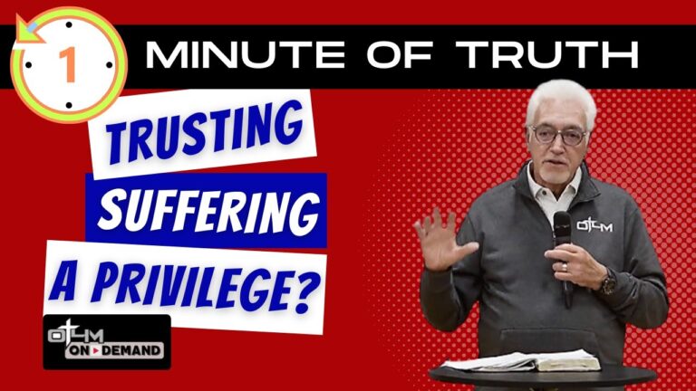 Trusting and Suffering for Christ is a Privilege | Bible Study #shorts