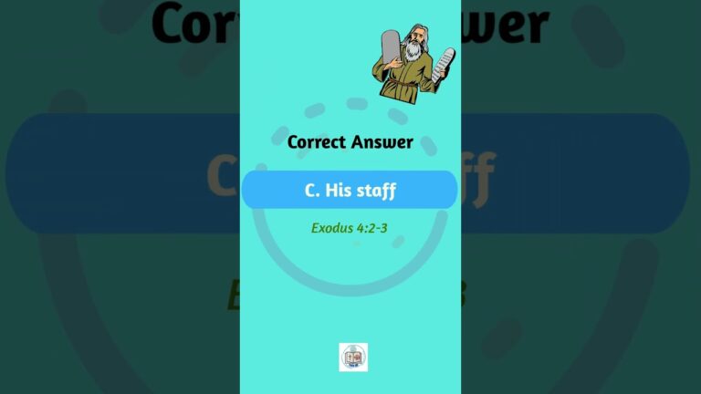 Ultimate Moses Bible Quiz | Fun Bible Trivia Challenge with Answers Ultimate Moses Bible Quiz | Fun Bible Trivia Challenge with Answers