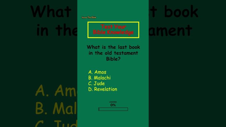 What is the last book in the old testament Bible? #knowthebible #learnbible #bibletrivia What is the last book in the old testament Bible? #knowthebible #learnbible #bibletrivia