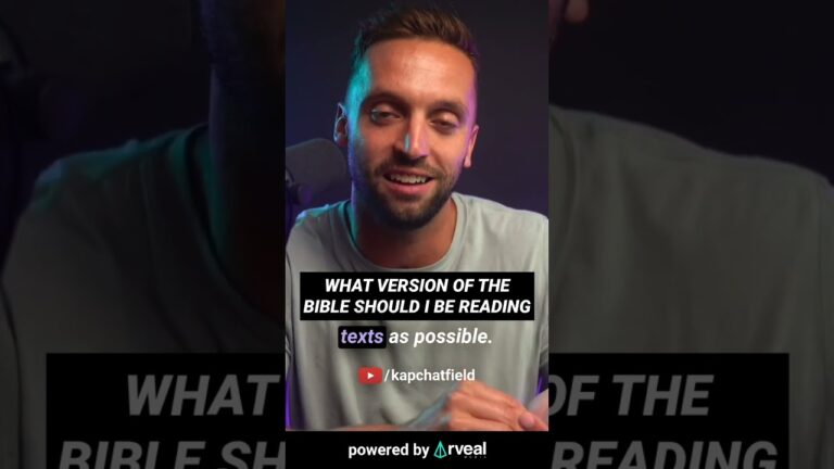 What version of the Bible should I be reading #jesus #bible #holyspirit #christianity #god What version of the Bible should I be reading #jesus #bible #holyspirit #christianity #god