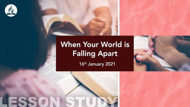 When Your World is Falling Apart - Bible Lesson Study Panel Discussion