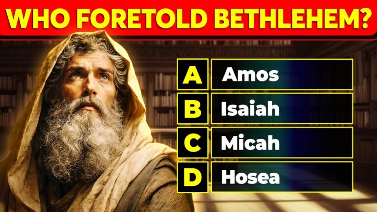 Who Is Jesus? 25 Bible Questions About The Ultimate Bible Quiz on the Incarnation & His Divinity