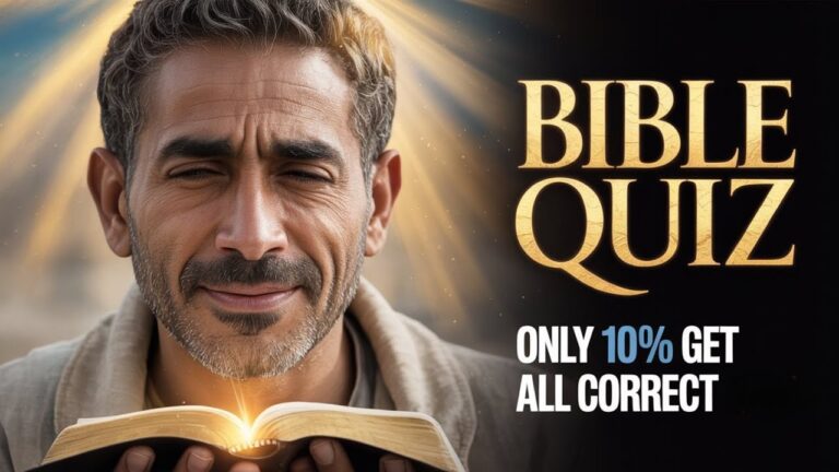 10 TRIVIA QUESTIONS TO TEST YOUR BIBLE KNOWLEDGE – Christian Trivia