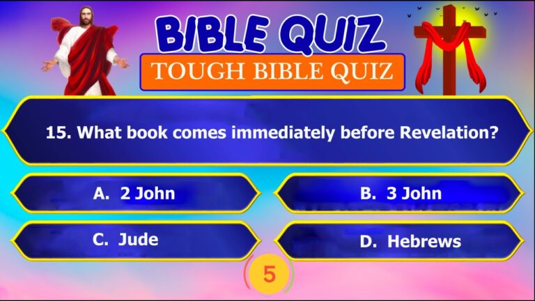 15 Amazing Bible Trivia Questions | Test Your Knowledge of Scripture! #bible  #quiz  #trivia