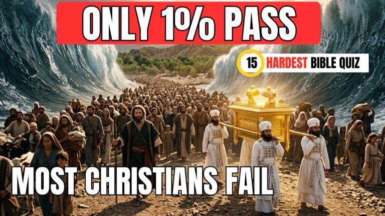 15 Bible Trivia Questions That Stump Most Christians