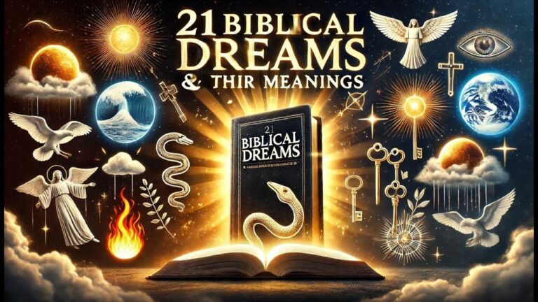 21 Biblical Dream Meanings: What God is Telling You in Your Dreams!