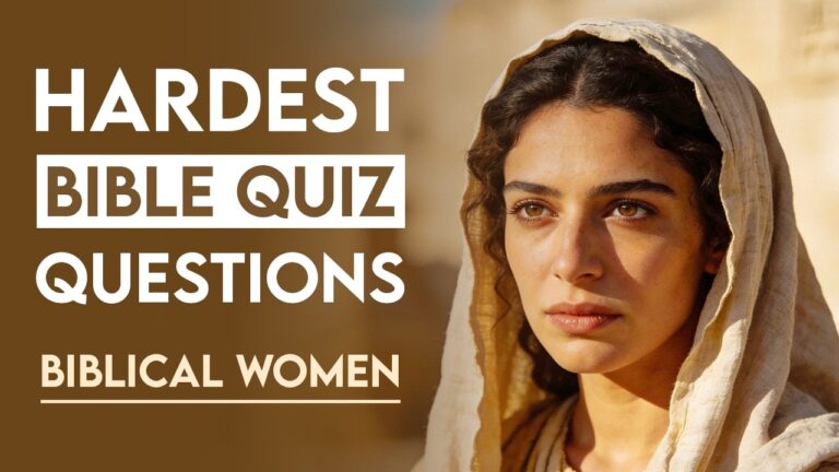 25 Bible Questions - Only 5% Can Name All These Biblical Women - The Bible Quiz