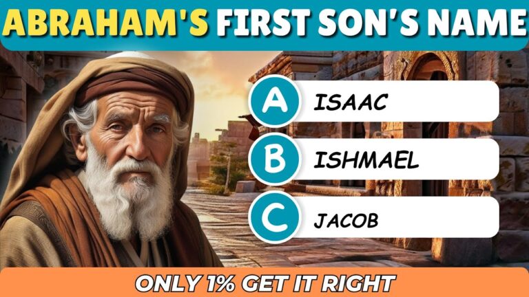 40 Old Testament Bible Quiz To Test Your Knowledge | Bible Trivia