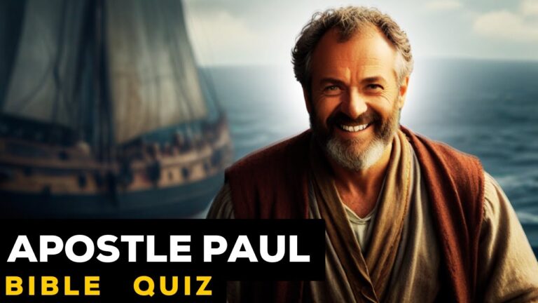 Apostle Paul | HARDEST BIBLE QUIZ QUESTIONS AND ANSWERS | Bible Blitz Apostle Paul | HARDEST BIBLE QUIZ QUESTIONS AND ANSWERS | Bible Blitz