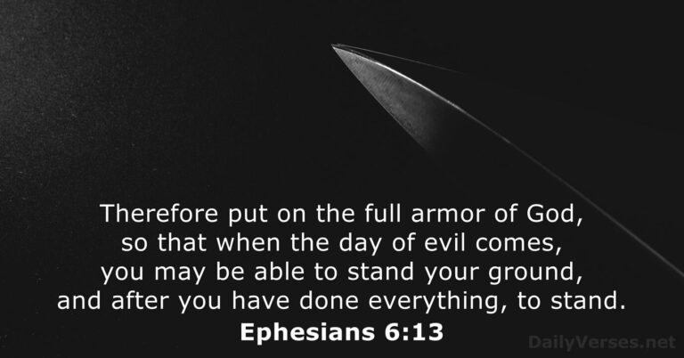 Ephesians 6:13