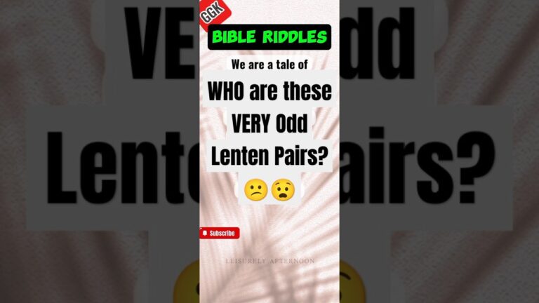 BEST New Testament  Quiz For Lent Knowledge 4 #bibleactivities #bibleriddles #lentenchallenge