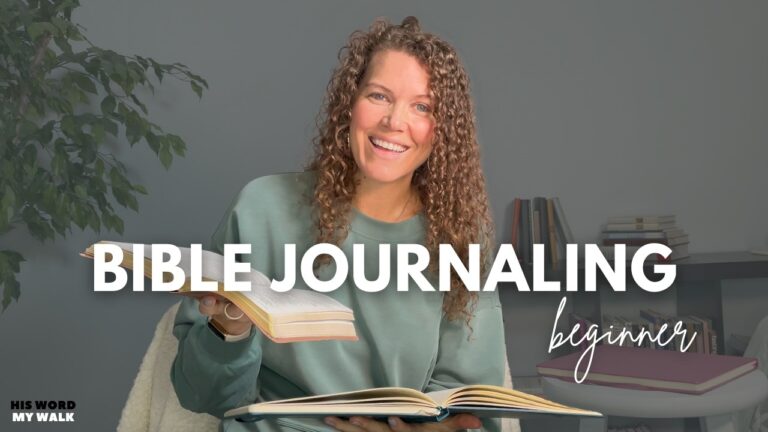 Bible Journaling for Beginners NO Fancy Handwriting Required!