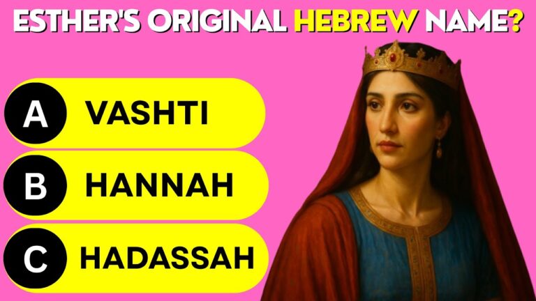 Bible Quiz: The Book of Esther | 30 Questions with Answers | Brain Fuel TV