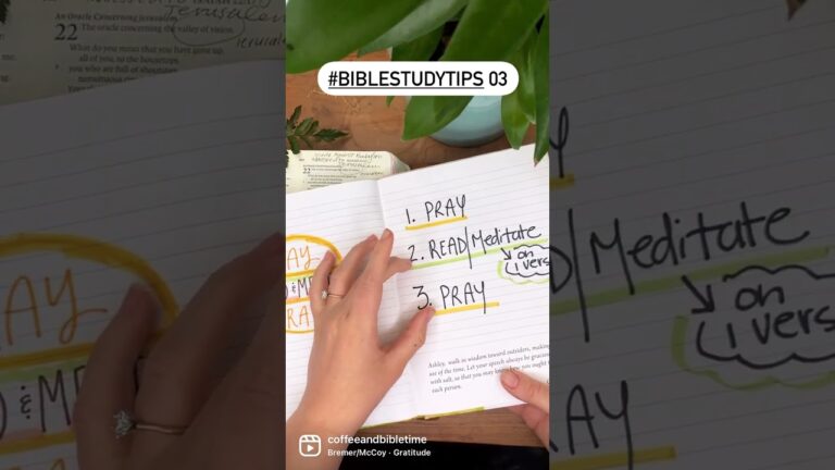 Bible Study Tip 03 – Simple Daily Bible Reading Guide Bible Study Tip 03 - Simple Daily Bible Reading Guide