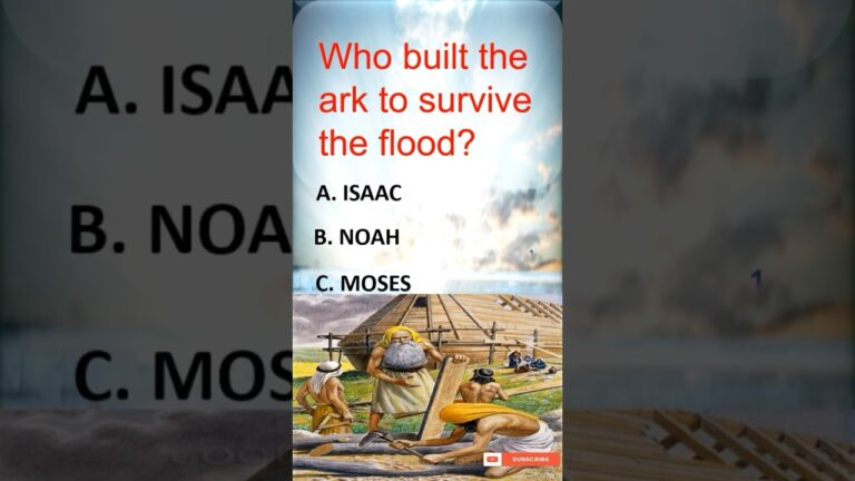 🔥Bible Trivia Challenge | "Everyone Should Get 100% on This Quiz!" #quiz #bible #trivia #bibletrivia