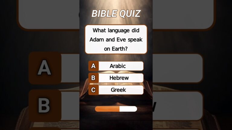 Bible Trivia Challenge 📖 #quiz #trivia #bible #biblequiz Bible Trivia Challenge 📖 #quiz #trivia #bible #biblequiz