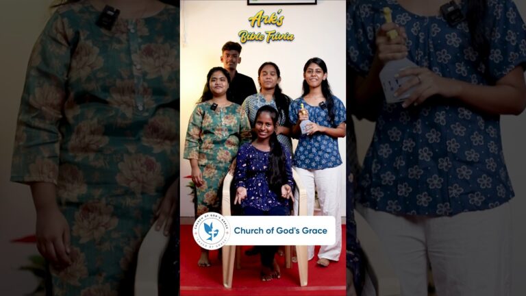 Bible Trivia Questions - பைபிள் அறிவை சோதிக்க தயாரா?  From Church of God's Grace #bible #tamil #quiz