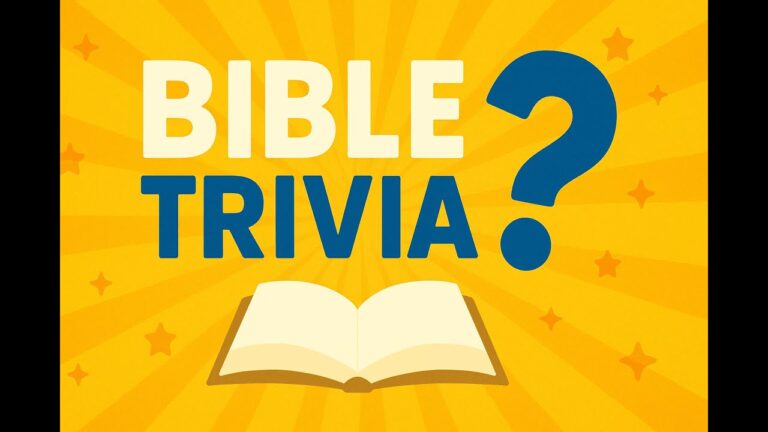 Bible Trivia 🧠✨ - test your bible knowledge and have fun!