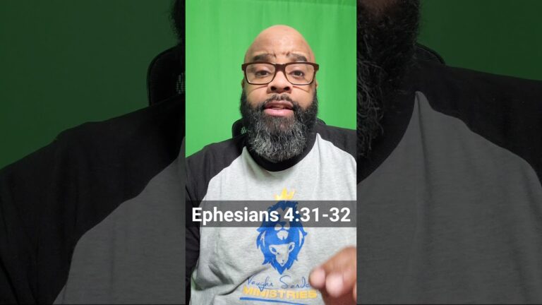 Dealing with Anger Biblically - Ephesians 4:31-32