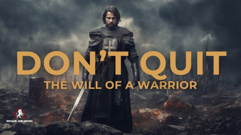 Don’t Quit — Endure the Fight God Called You To | Christian Motivation Don’t Quit — Endure the Fight God Called You To | Christian Motivation