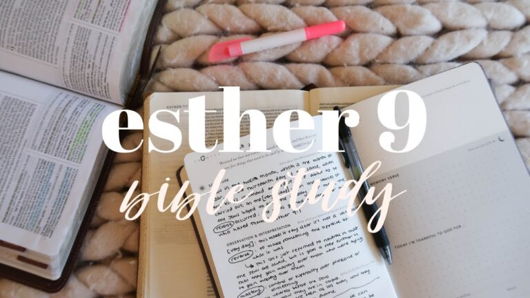 ESTHER 9 | BIBLE STUDY WITH ME ESTHER 9 | BIBLE STUDY WITH ME
