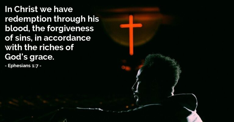 Ephesians 1:7 — Today's Verse for Saturday, April 4, 2026