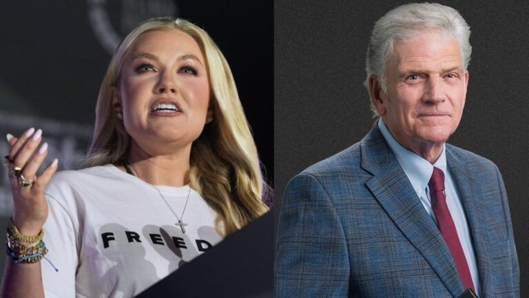 Erika Kirk Reads Resurrection Account at 'America Reads the Bible', Along with Franklin Graham, More