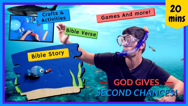 God Gives Second Chances (Kids' Bible Lesson: Jonah)