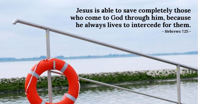 Hebrews 7:25 — Today's Verse for Sunday, April 26, 2026