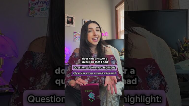 How to Highlight Your Bible — 4 Bible Study Tips #bible #biblestudy #beginners #tutorial How to Highlight Your Bible -- 4 Bible Study Tips #bible #biblestudy #beginners #tutorial