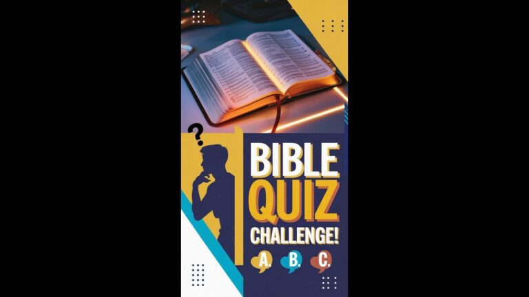 I Surprised A Pastor With A Bible Quiz Challenge