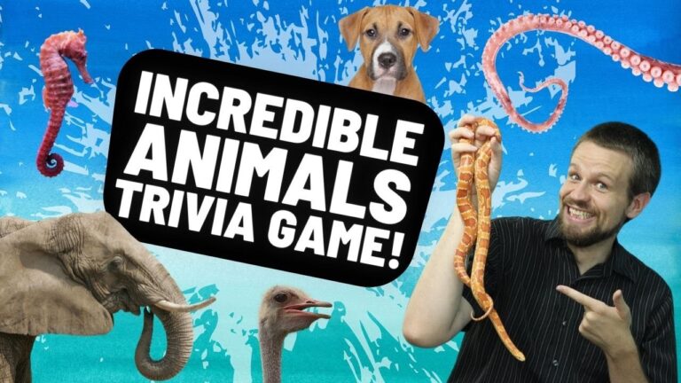 Incredible Animals Trivia Game for Kids