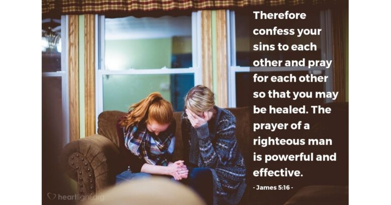 James 5:16 — Today’s Verse for Monday, April 6, 2026 James 5:16 — Today's Verse for Monday, April 6, 2026