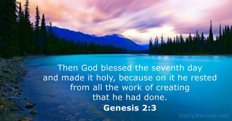 Genesis 2:3