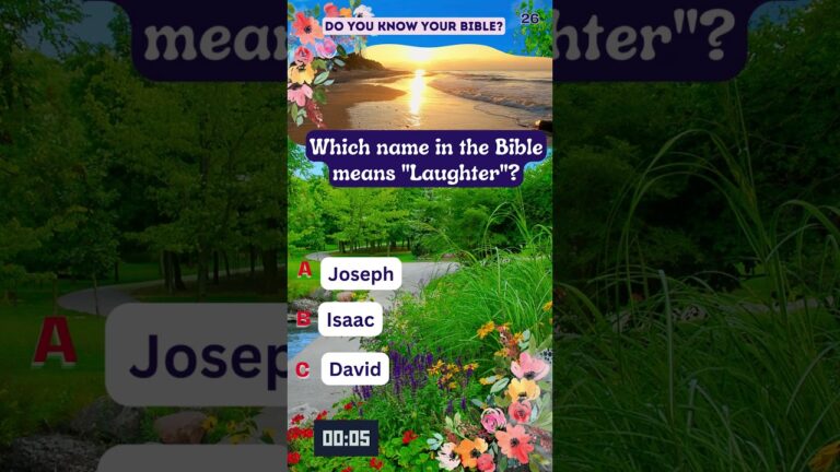 NEW TESTAMENT BIBLE QUIZ  SHORT Mobile Video #biblequizanswers #jesussaves #quiz