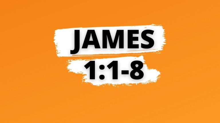 Online Bible Study: James 1:1-8