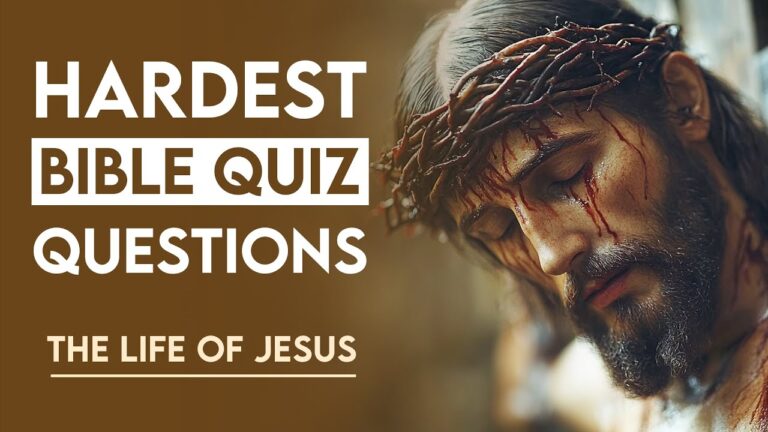 Only 1% Pass This 25 Bible Question About The Life of Jesus