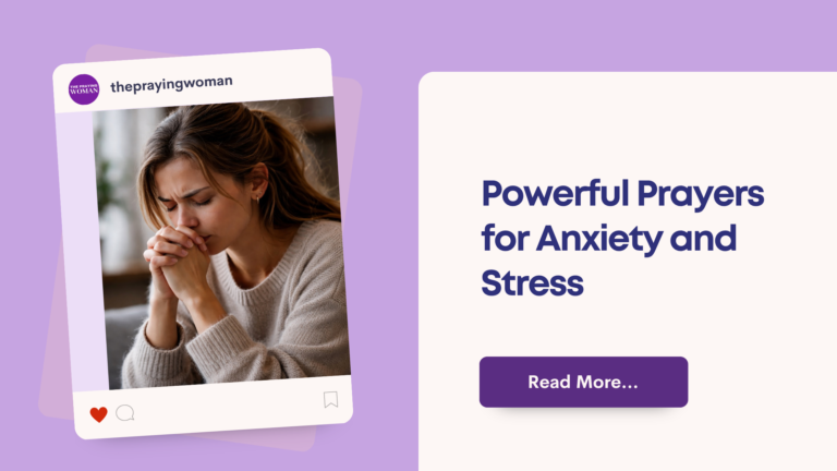Powerful Prayers for Anxiety and Stress