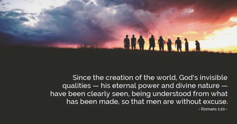 Romans 1:20 — Today's Verse for Wednesday, April 22, 2026