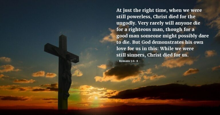 Romans 5:6-8 — Today's Verse for Friday, April 10, 2026