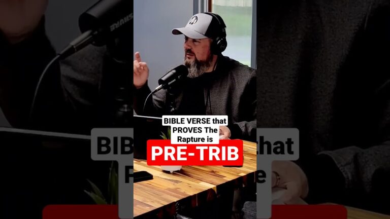 THIS Bible Verse PROVES the Rapture is PRE-TRIBULATION 🙌