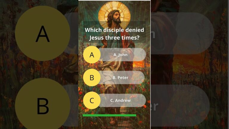 Test Your Christian Knowledge! 💡 | Bible Trivia Challenge 🌟 Test Your Christian Knowledge! 💡 | Bible Trivia Challenge 🌟