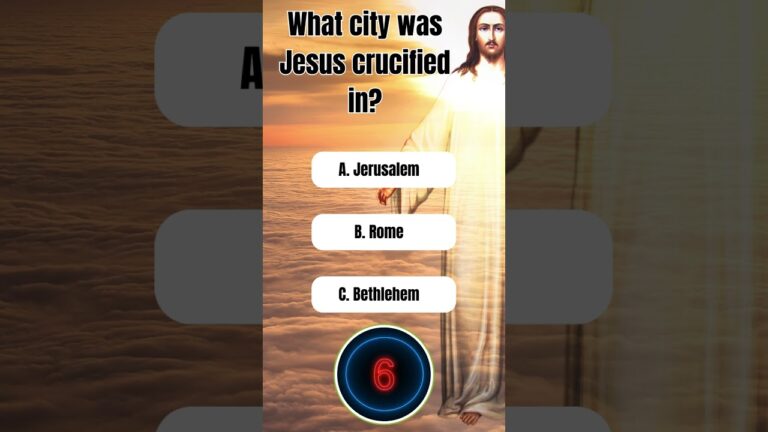 Test Your Knowledge of The New Testament 4#trivia #quiz #newtestament