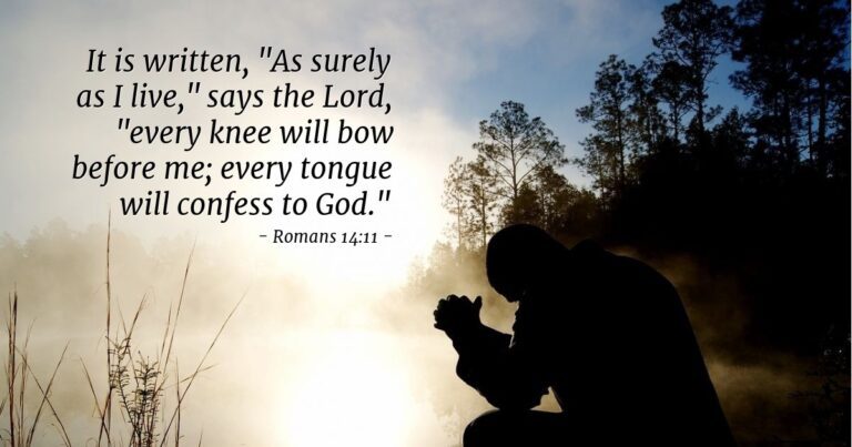 Today's Verse - Romans 14:11