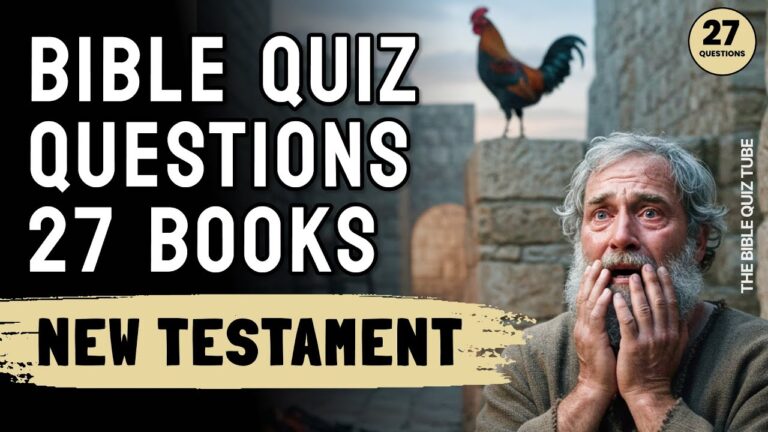 Ultimate New Testament Bible Trivia: 27 Questions from 27 Books To Test Your Bible Knowledge | TBQT