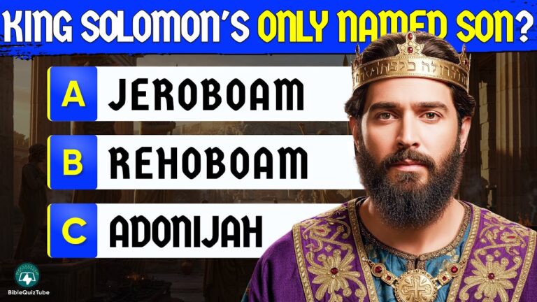 Ultimate Old Testament Bible Quiz! 25 Challenging Questions That Will Test Even Bible Scholars