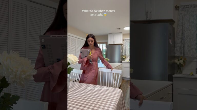 What to do when money gets tight🙏 #finance #budget #money #christian #jesus